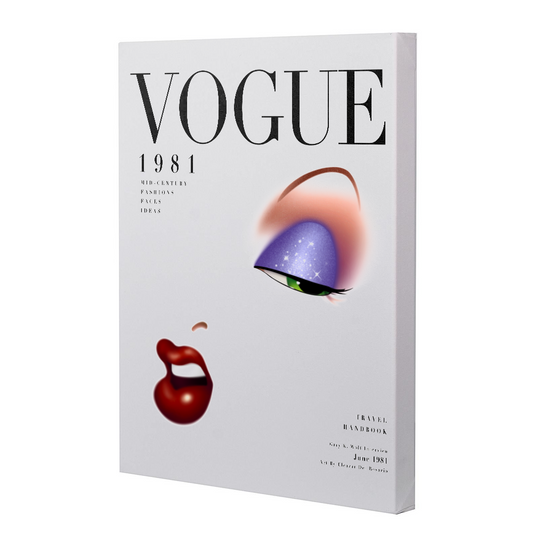 "VOGUE - Issue No. 1, Jessica Rabbit" | Canvas Signed and Numbered Edition