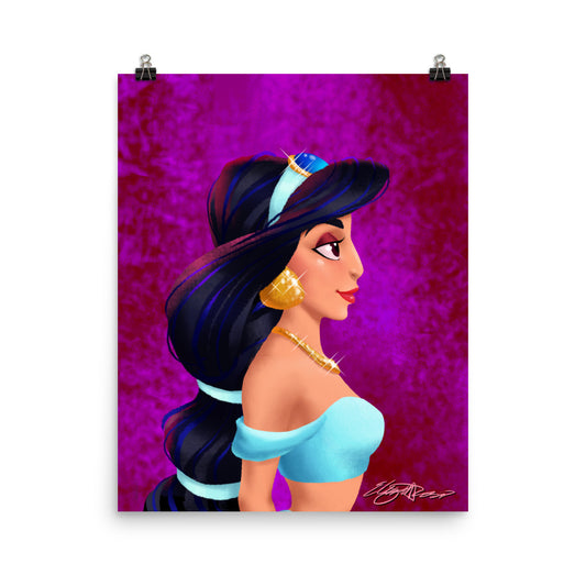 "Princess Profile Jaz" | Signed and Numbered Edition